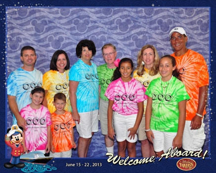 Our Disney Cruise T-Shirt Photo