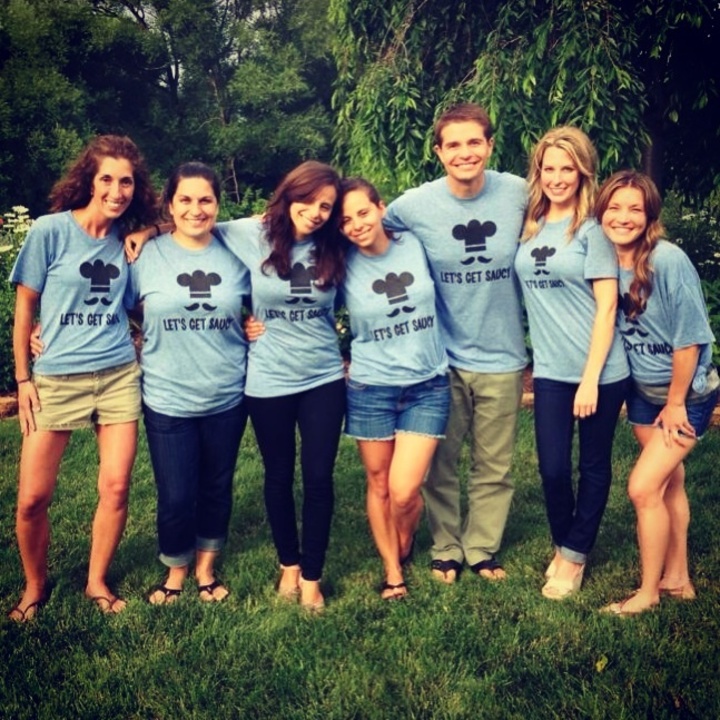 Annual Family Pizza Cookoff  Let's Get Saucy 2013 T-Shirt Photo