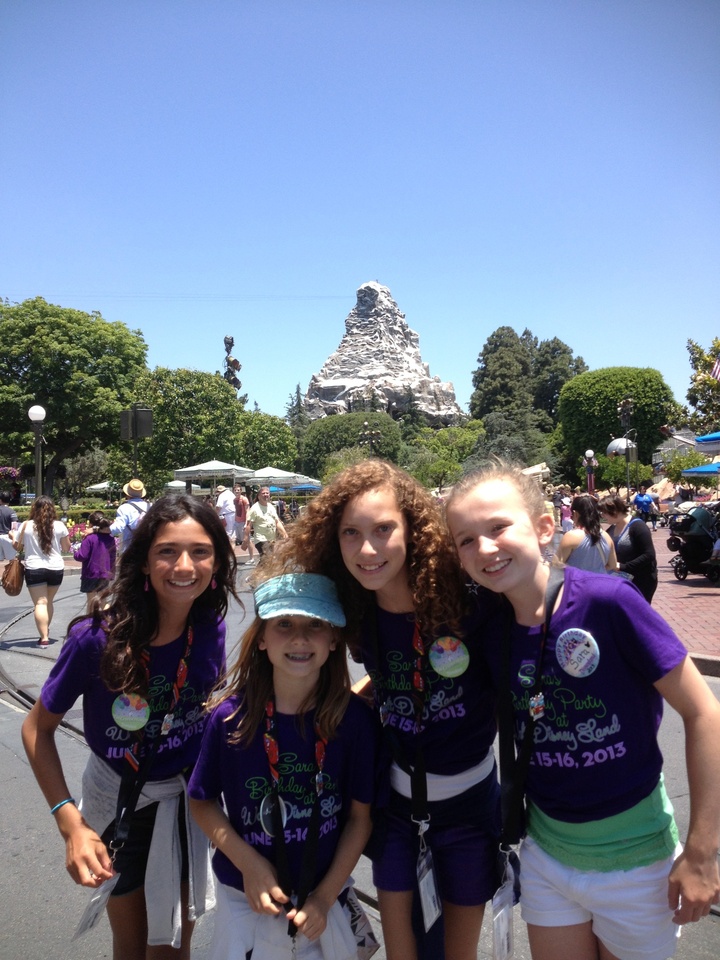 Disneyland Birthday Party T-Shirt Photo