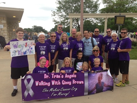Dr Trans Angels Walking With Ginny Brown T-Shirt Photo