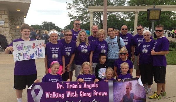 Dr Trans Angels Walking With Ginny Brown T-Shirt Photo