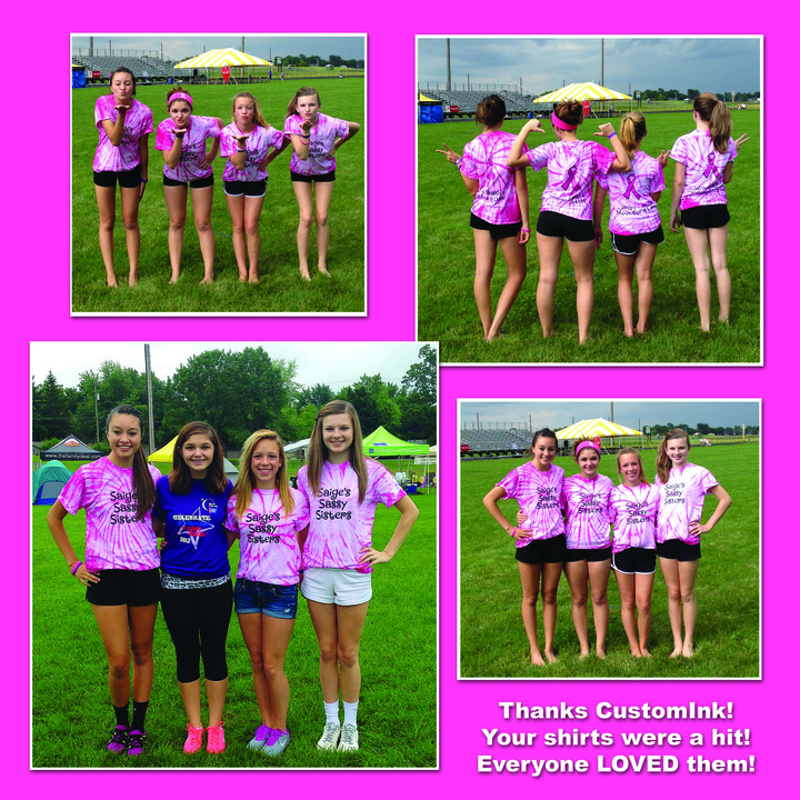 Relay For Life Team Saige's Sassy Sister's  T-Shirt Photo