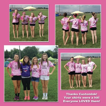 Relay For Life Team Saige's Sassy Sister's  T-Shirt Photo