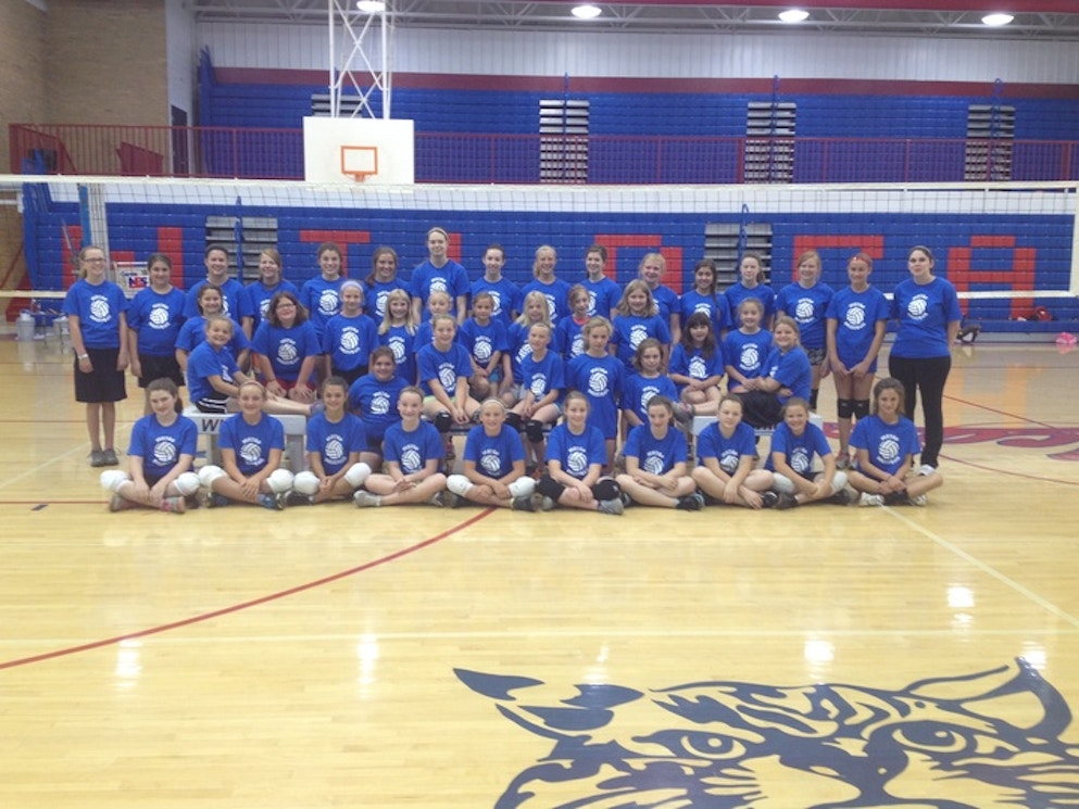 Volleyball Youth Camp T-Shirt Photo