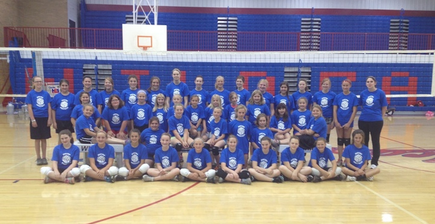 Volleyball Youth Camp T-Shirt Photo