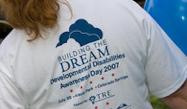 Picture of Building The Dream Developmental Disabilities Awareness Day Custom T-Shirt Design Building The Dream Developmental Disabilities Awareness Day T-Shirt Photo