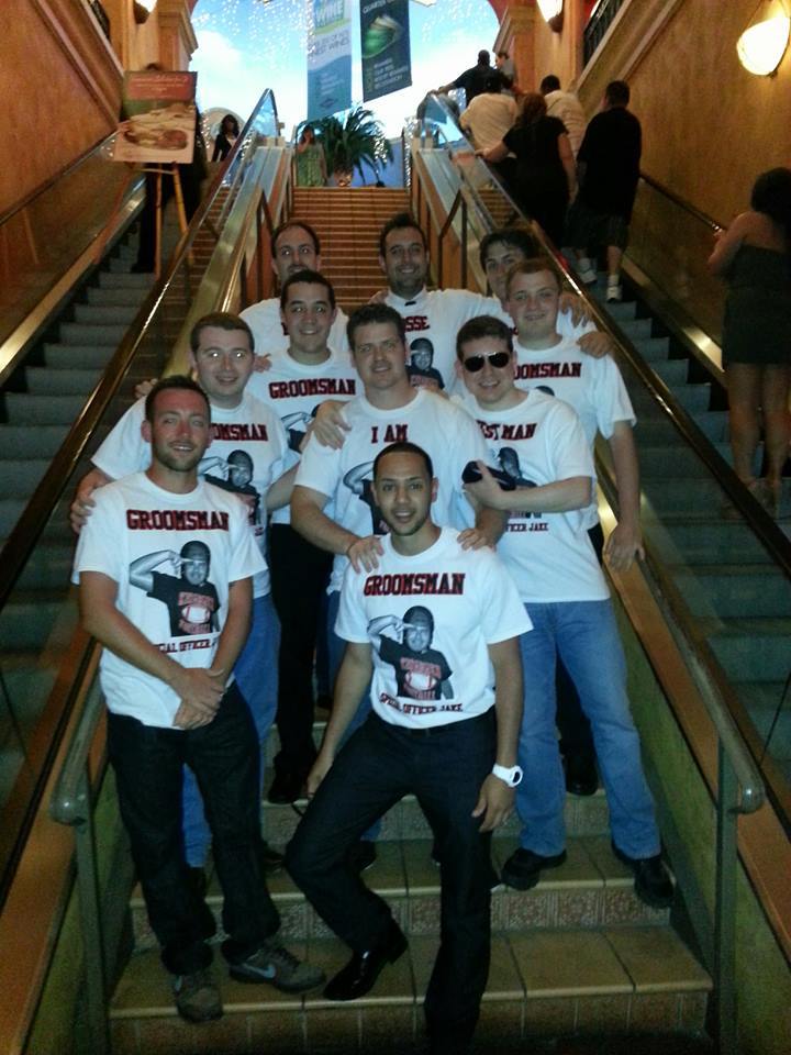 Jake's Bachelor Party T-Shirt Photo