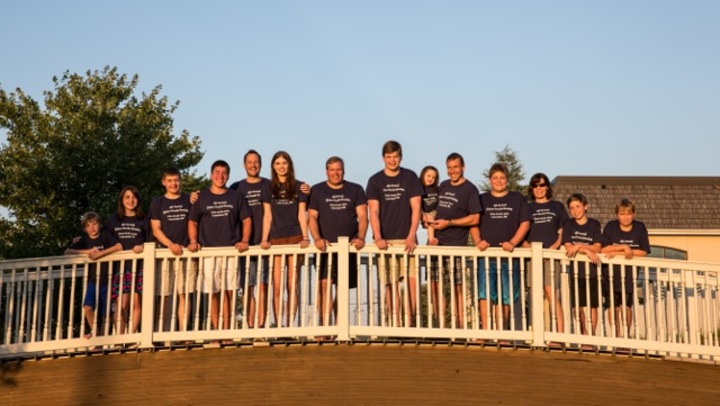 Prince Family Together In Lancaster County T-Shirt Photo