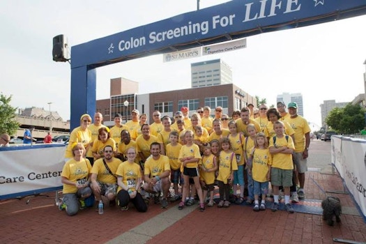 Mick   Team Sunshine   Colon Screening For Life.Com T-Shirt Photo