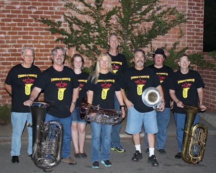 Members Of Tuba Force T-Shirt Photo