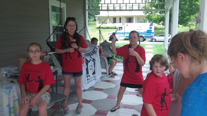 Preparing For The Parade T-Shirt Photo
