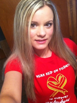 Red Fridays <3 T-Shirt Photo