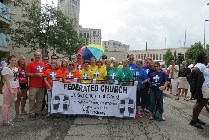 Federated Church Pride Parade Contingent T-Shirt Photo