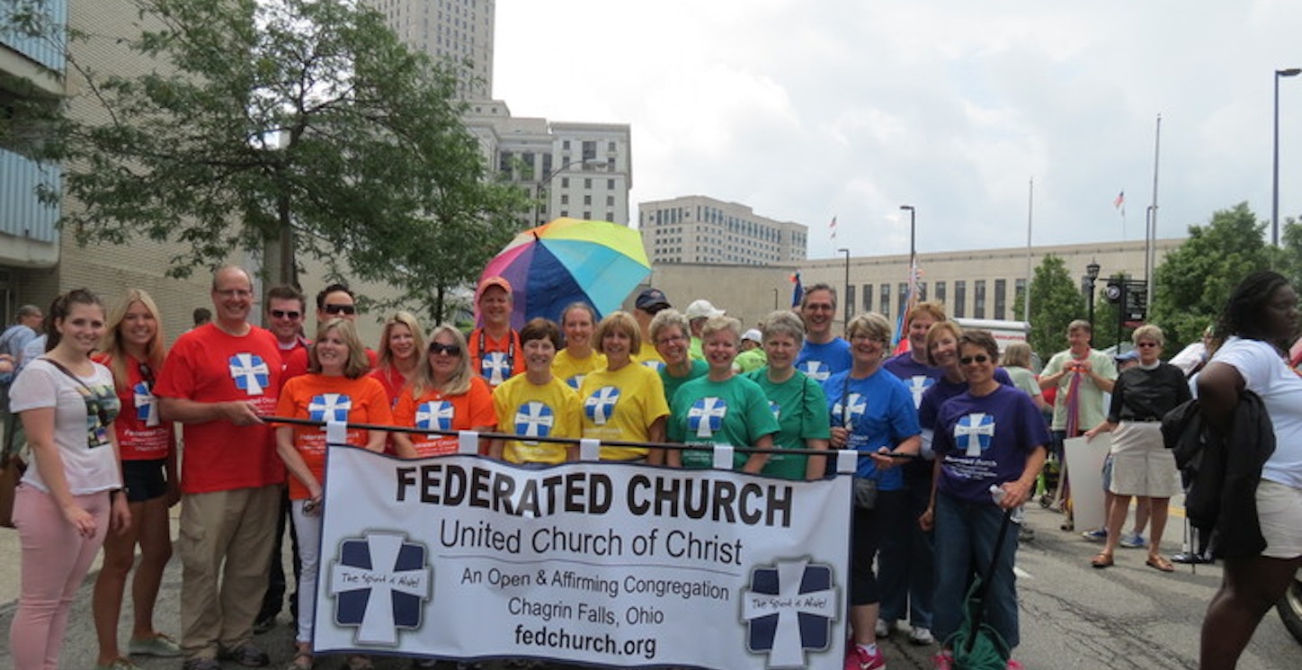 Federated Church Pride Parade Contingent T-Shirt Photo