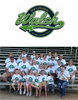 Walsh Family Reunion T-Shirt Photo