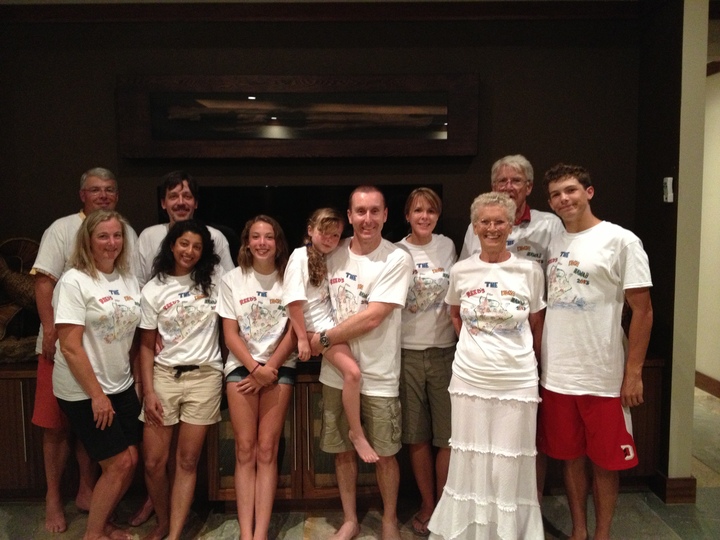 Decked Out And Happy In Hawaii!  T-Shirt Photo