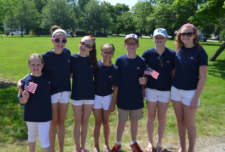 Hooray For The Red, White And Blue! T-Shirt Photo