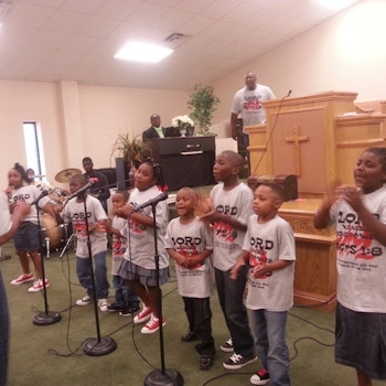 The Little Apostolic Kids Giving God The Praise T-Shirt Photo