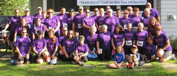 Team Relle 2013 Prouty Cancer Research Fundraiser T-Shirt Photo