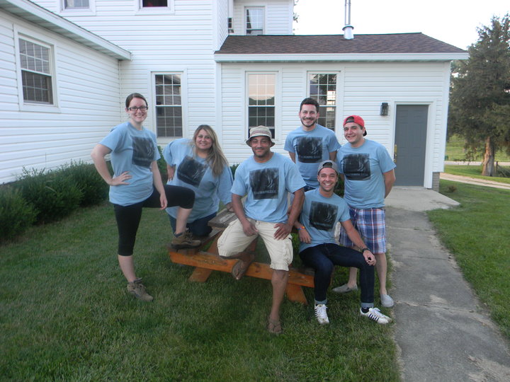 Our New T Shirts In Action! T-Shirt Photo
