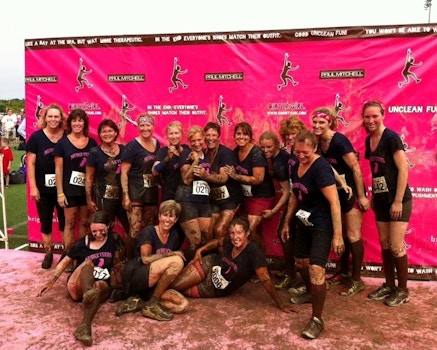 The Dirty Girl Mud Run "After" Photo T-Shirt Photo