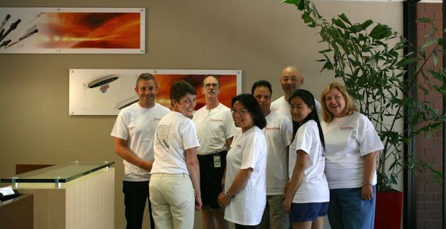Thermo Fisher Scientific R&D Team Building Event T-Shirt Photo