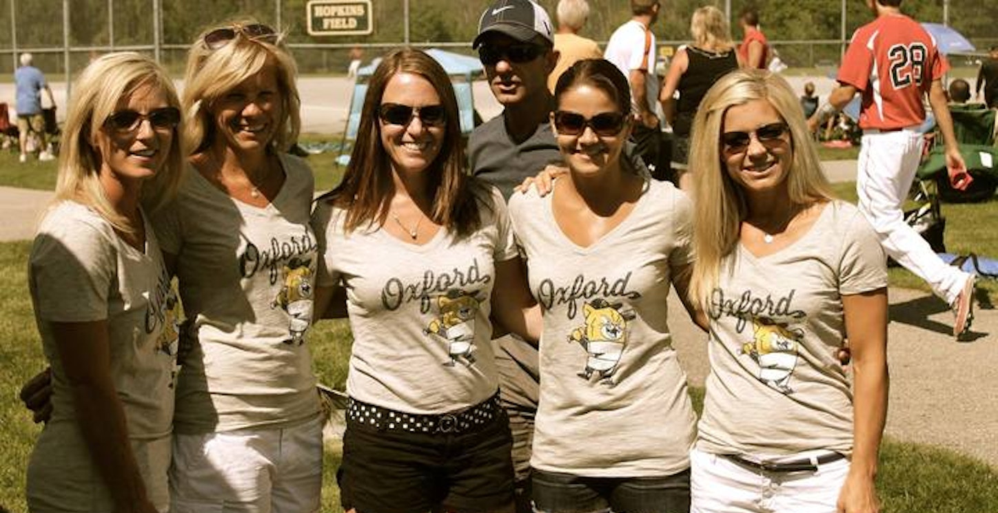 Oxford Wildcats Baseball Moms T-Shirt Photo