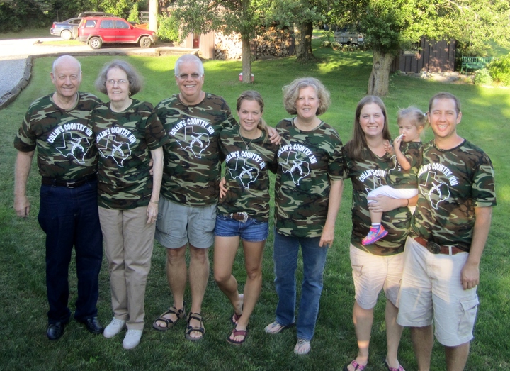 Collin's Country Kin   Rehearsal Dinner Family Photo T-Shirt Photo