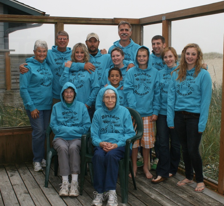 Grandma Joyce's Beach 90th Birthday Bonanza T-Shirt Photo