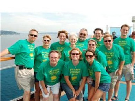 Dautenhahn Extended Family Alaskan Cruise T-Shirt Photo