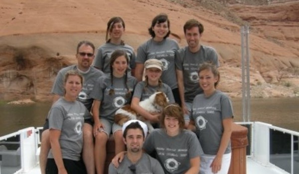 Jensen Family Reunion At Lake Powell T-Shirt Photo