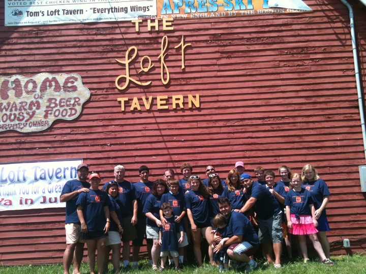 Cotter Family Reunion   Okemo Mtn 2013 T-Shirt Photo