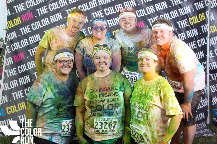 Throw Some Color Make It Rain T-Shirt Photo