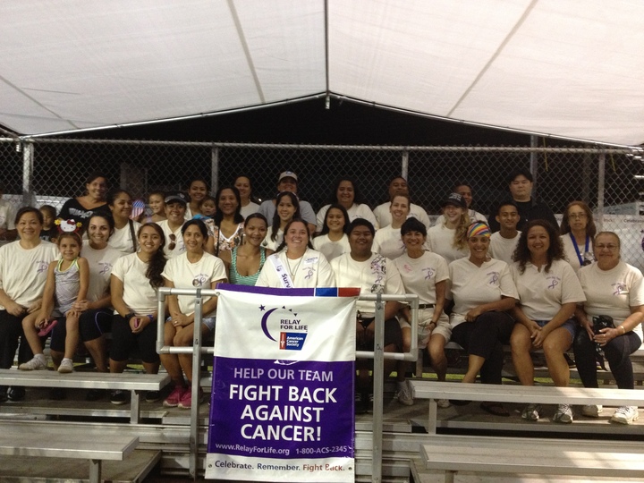 Team Bay Clinic Relay For Life 2013 T-Shirt Photo
