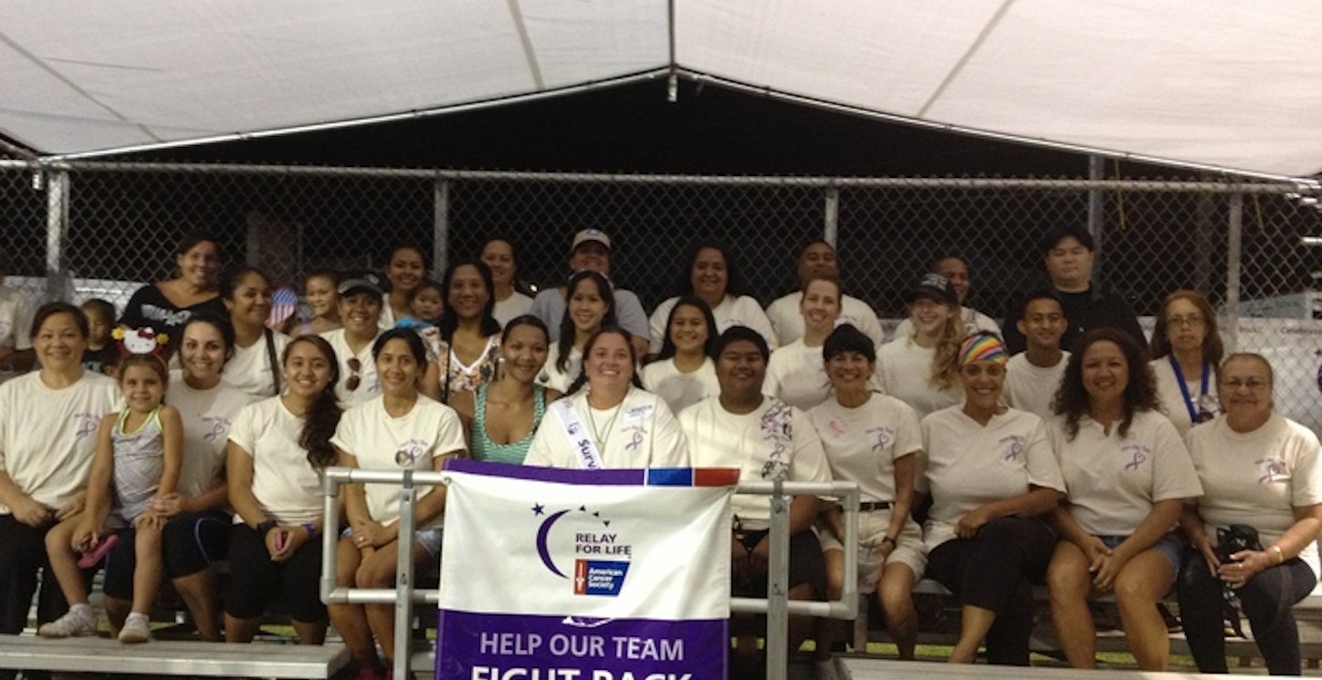 Team Bay Clinic Relay For Life 2013 T-Shirt Photo