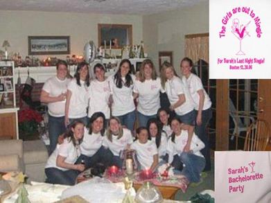 Sarah's Last Night Single T-Shirt Photo