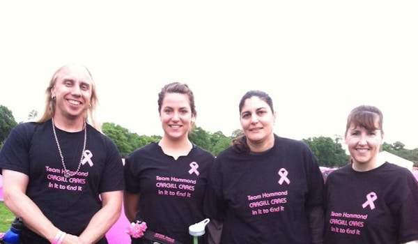 Avon Breast Cancer Walk Team Cargill T-Shirt Photo