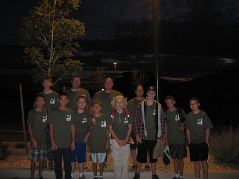 4:30am.......Ready To Leave For Scout Camp!! T-Shirt Photo
