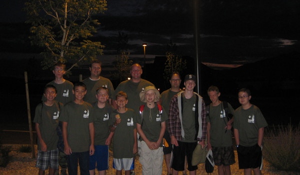 4:30am.......Ready To Leave For Scout Camp!! T-Shirt Photo