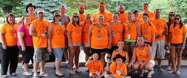 This Is Our Official Kenny Chesney "Kenny Clan" Every Year. There's Usually 26 30 Of Us Each Year! We Have A Blast And Our Shirts Rock Every Year Thanks To Custom Ink! T-Shirt Photo