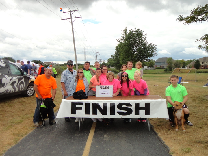 5th Annual Gyrig's Curly Shufflers T-Shirt Photo
