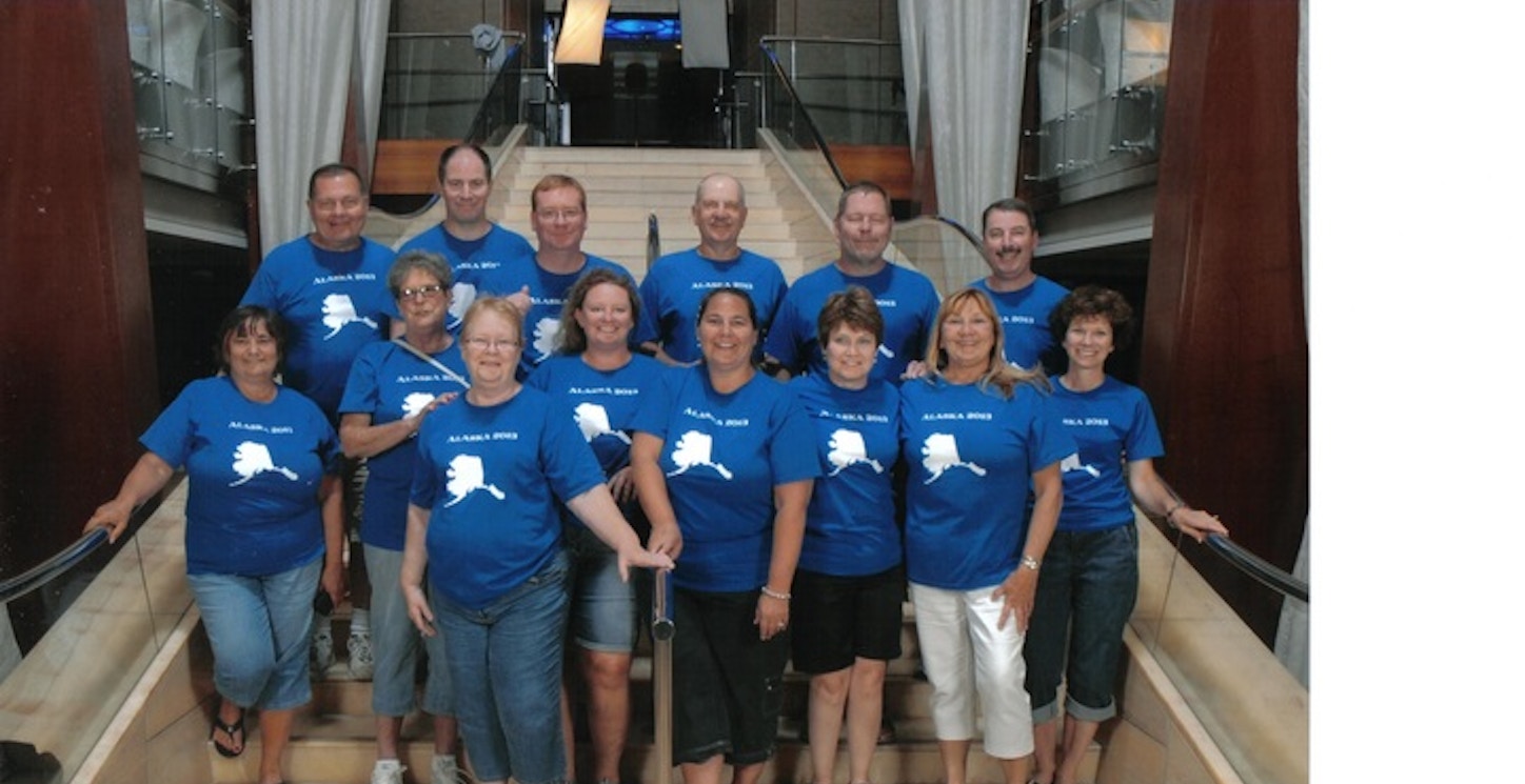 Group Photo    Alaska Cruise 2013 T-Shirt Photo