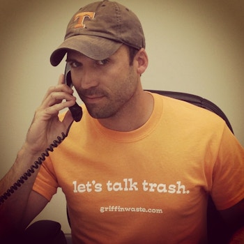 Hard At Work.... Talking Trash! T-Shirt Photo