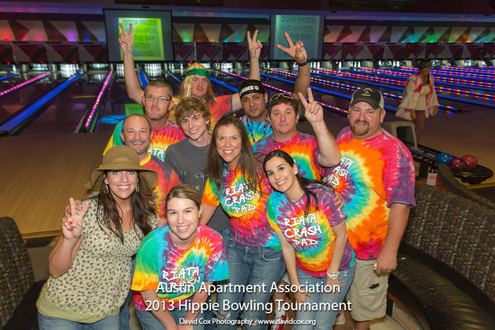Hippie Bowling Tournament T-Shirt Photo