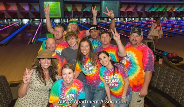 Hippie Bowling Tournament T-Shirt Photo