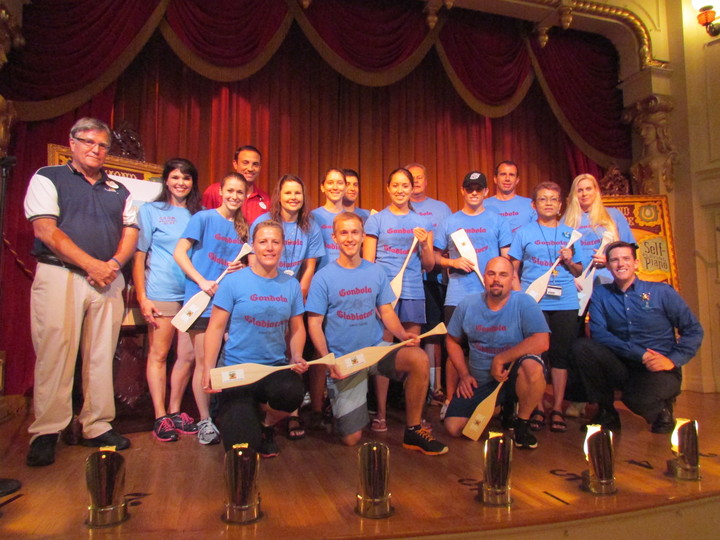 Engin Oars Skyway Gondola Gladiators Mixed Rec Champs T-Shirt Photo