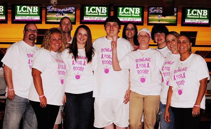 Bowling For Boobs For The Cause! T-Shirt Photo