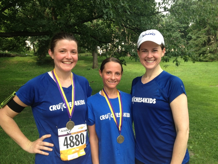 Running For Crutches 4 Kids T-Shirt Photo