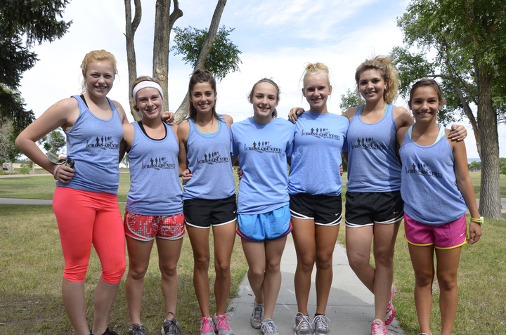 Sidney Cross Country Team Camp T-Shirt Photo