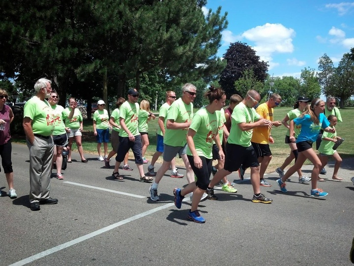 Ready, Set, Go (Sort Of)!!! Schumacher Toe 5k T-Shirt Photo
